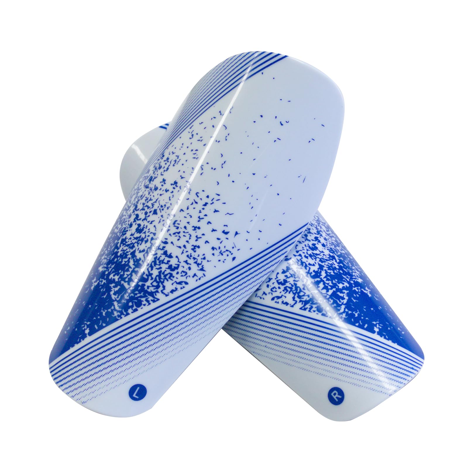 Kids Shin Pads | Kids Football Shin Guards Soccer Shin Pads Boys Girls | Multi-Sport Shin Guards for Kid Ages 5-12 (Blue)