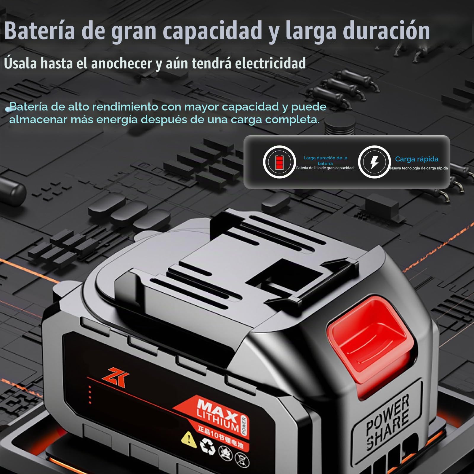 Tijeras de podar eléctricas de 50 mm, Tijeras eléctricas portátiles seguras Tijeras de podar inalámbricas con pértiga telescópica de 1,3 a 2,1 m, para setos, arbustos y huertos,2Battery