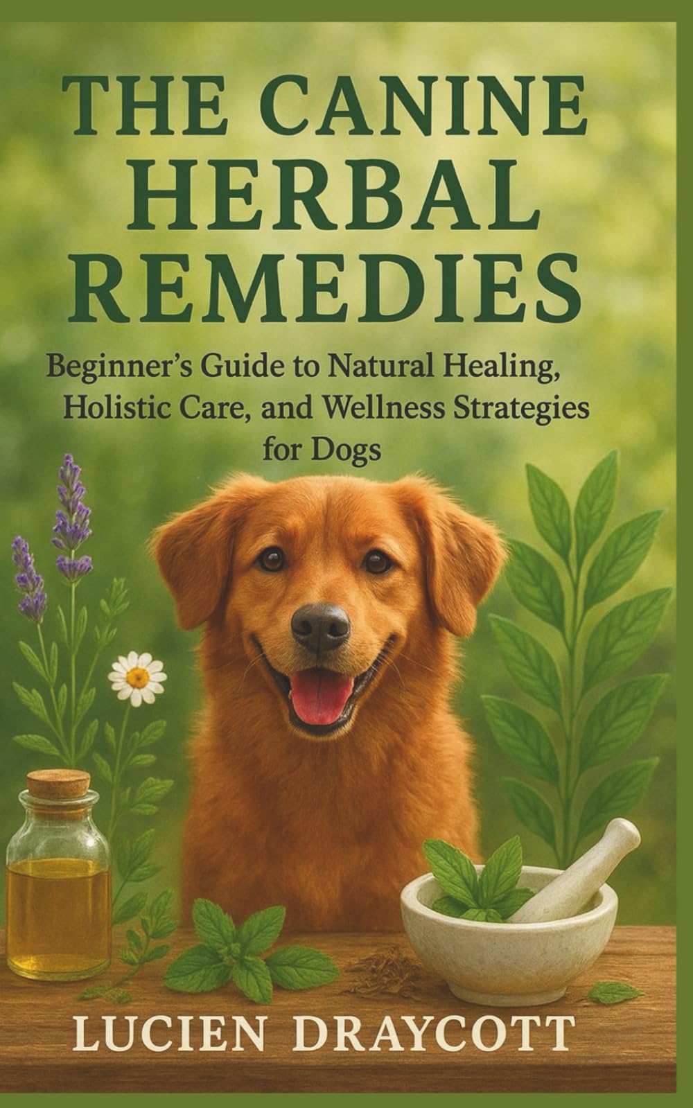 THE CANINE HERBAL REMEDIES: Beginner's Guide to Natural Healing, Holistic Care, and Wellness Strategies for Dogs