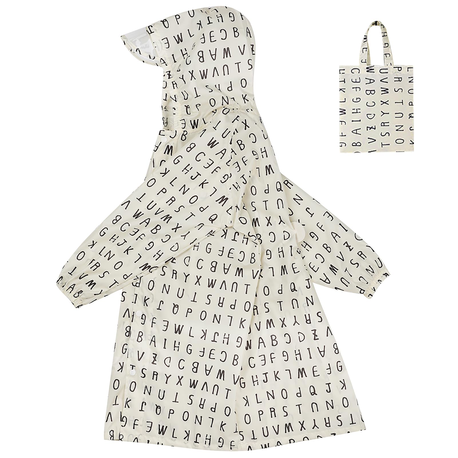 Manteau de pluie léger pour enfants garçons filles Poncho de pluie imperméable Vêtements de pluie