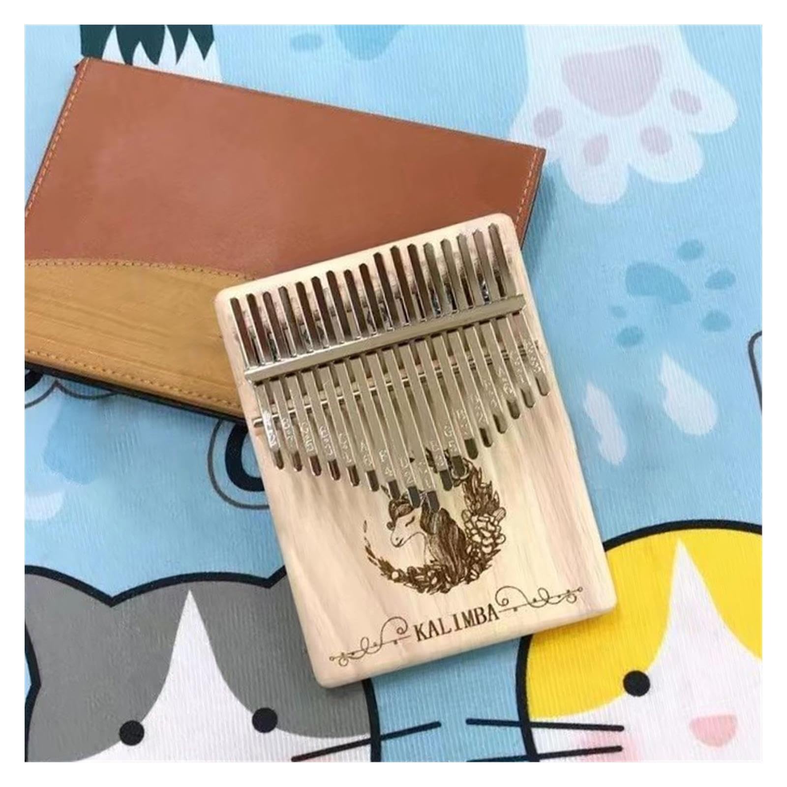 Solidna Kalimba Instrument Początkujących Rimba