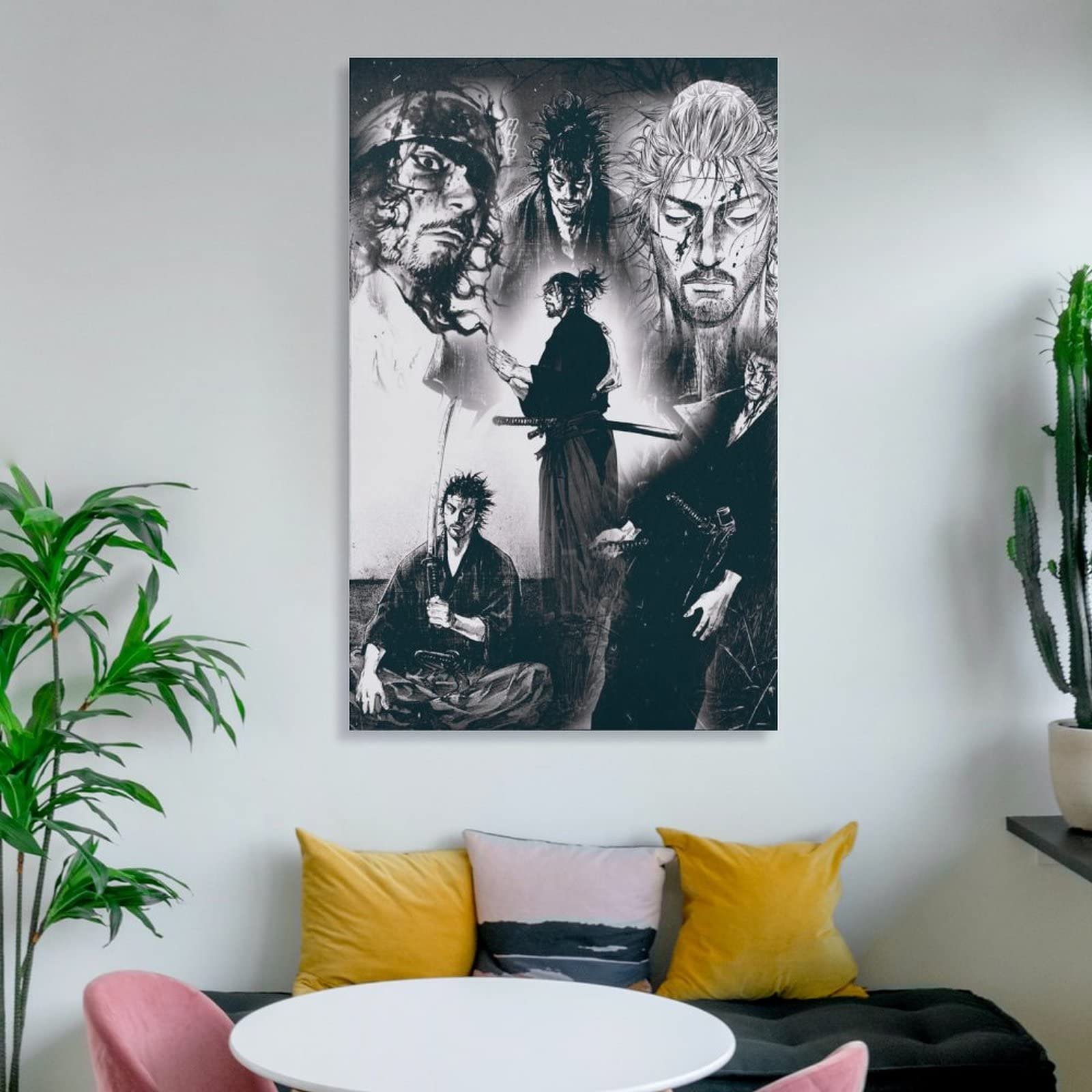 Impression sur toile de dessin animé Vagabond Miyamoto