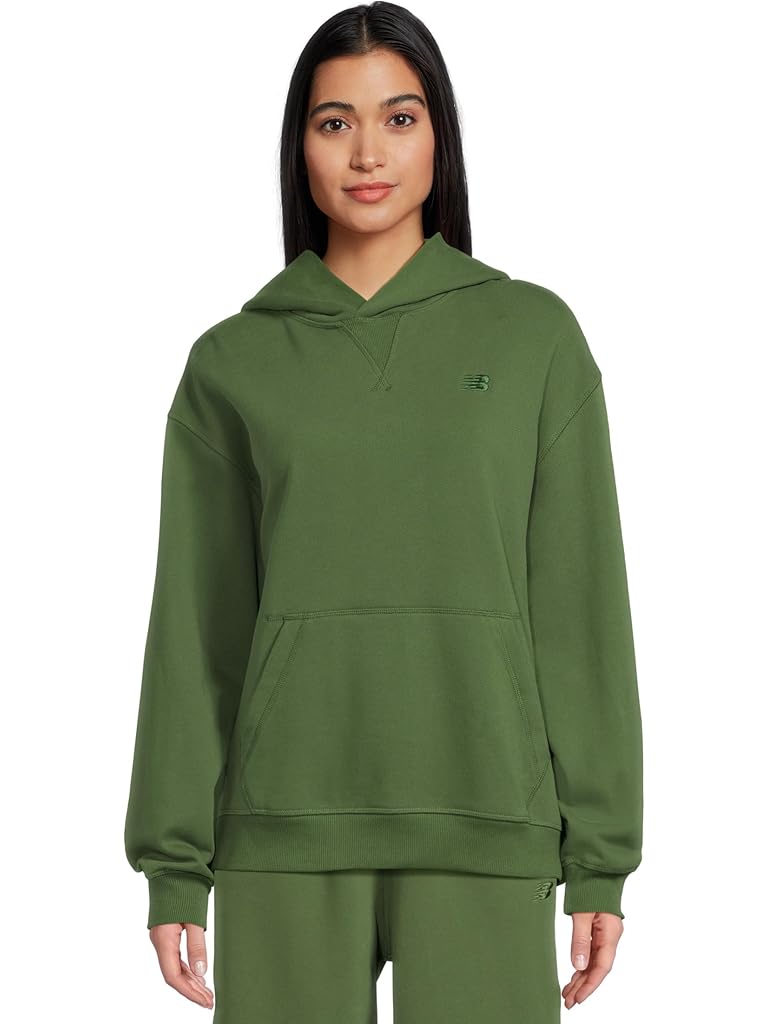 Green New Balance Athletics French Terry Hoodie
