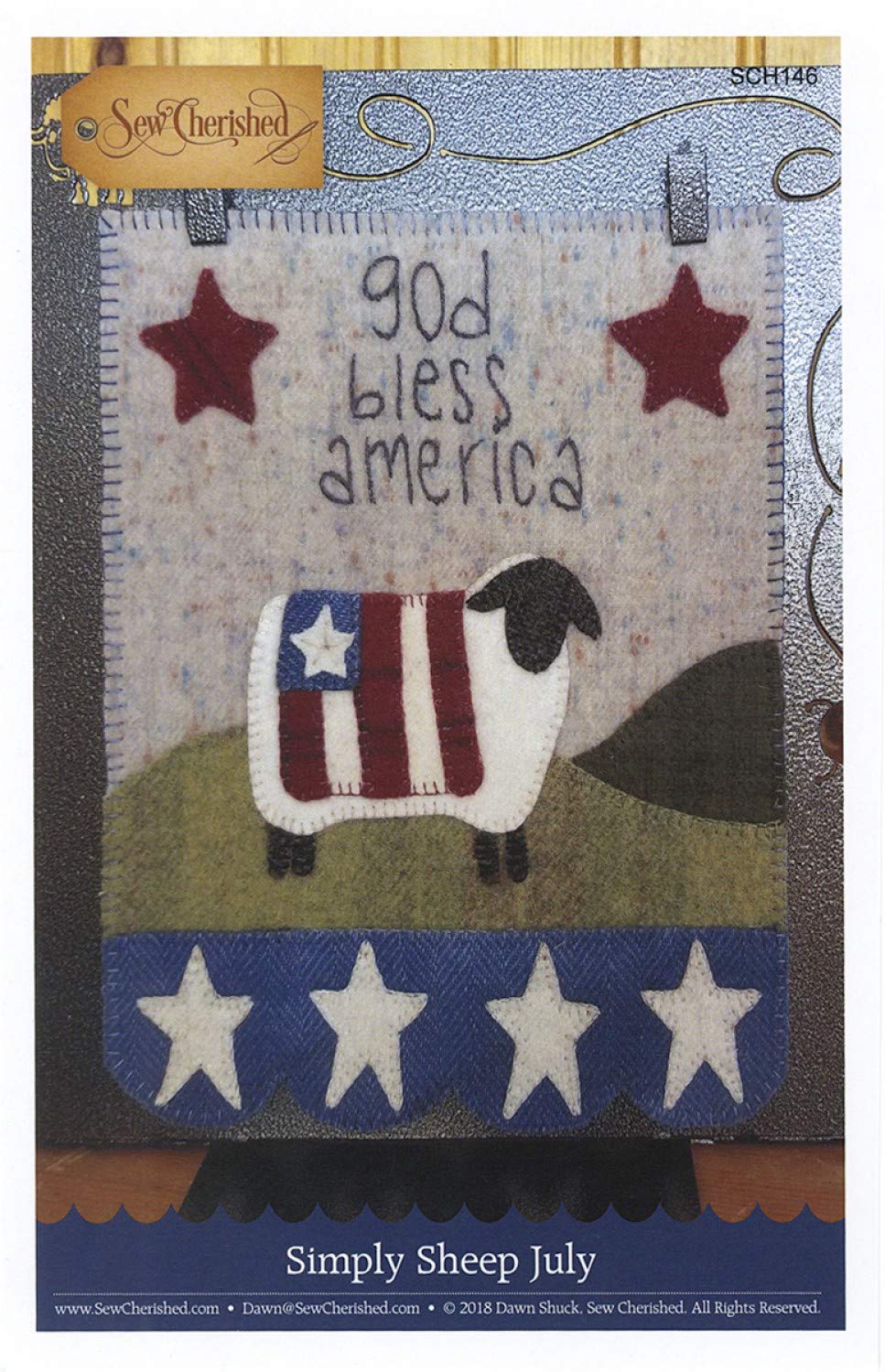 Sew Cherished Simply Sheep July Pattern