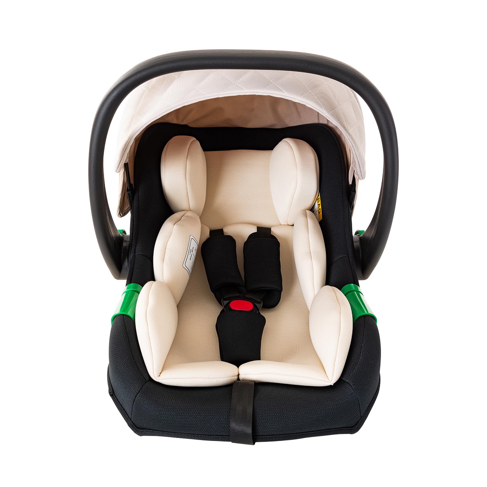 Poussettes 3 en 1 Citadines Poussettes Combinées Poussette Tricycle Baby Walker Poussette Haute Paysage Poussettes Landau pour 0-36 mois Pliantes Trolley Bébé (H2-RICEWHITE, H2)