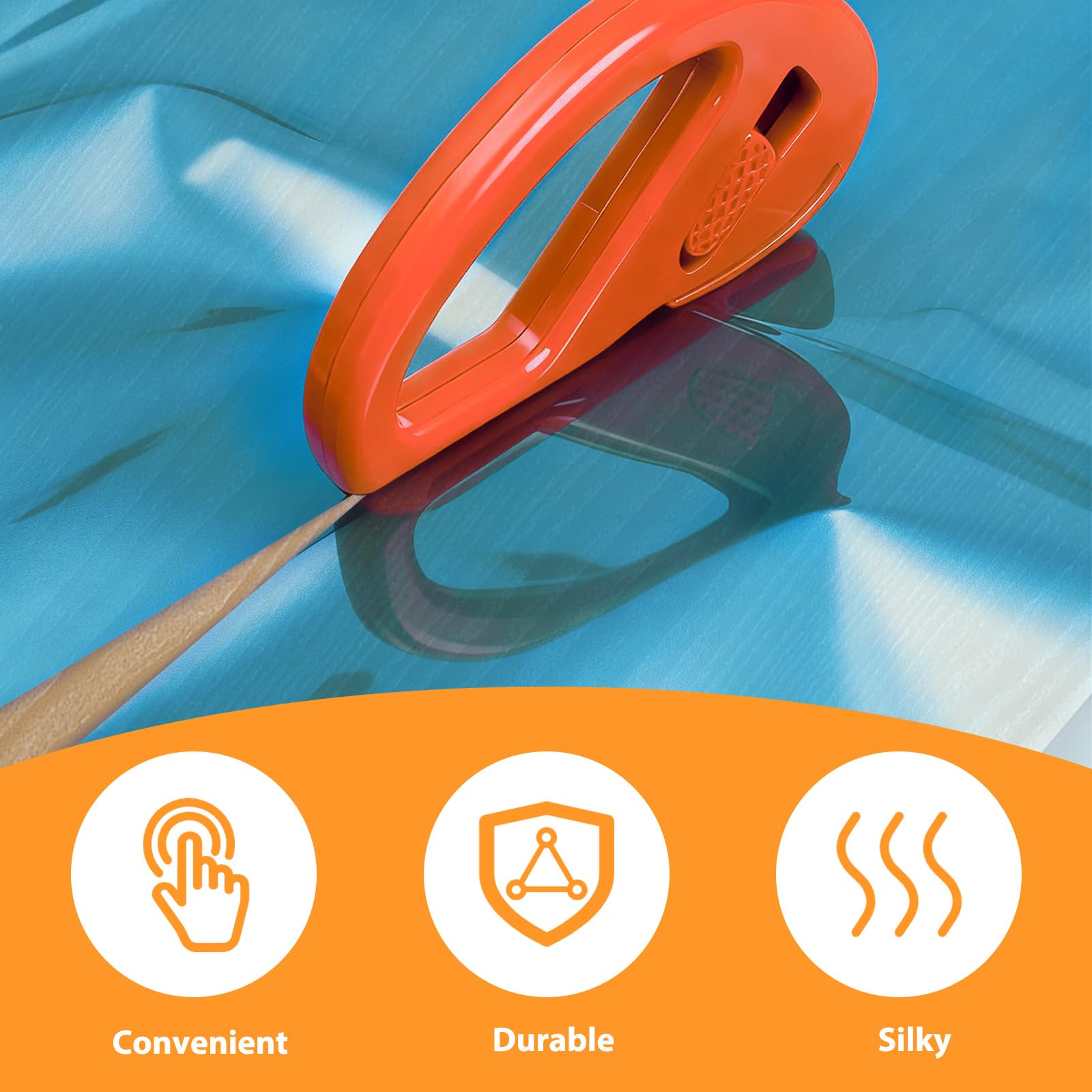 Coupe-papier d'emballage coulissant, Cutter cadeau pour rouleaux de papier plastique