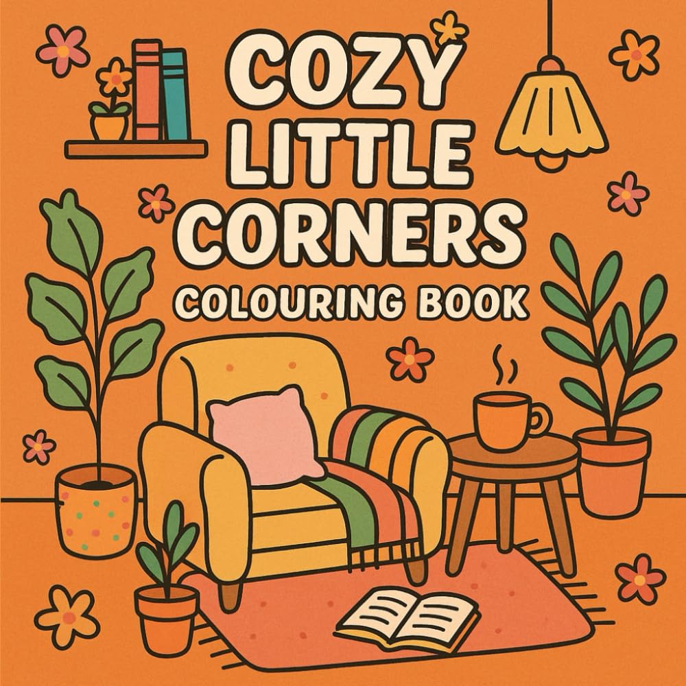 Cozy Little Corners Colouring Book