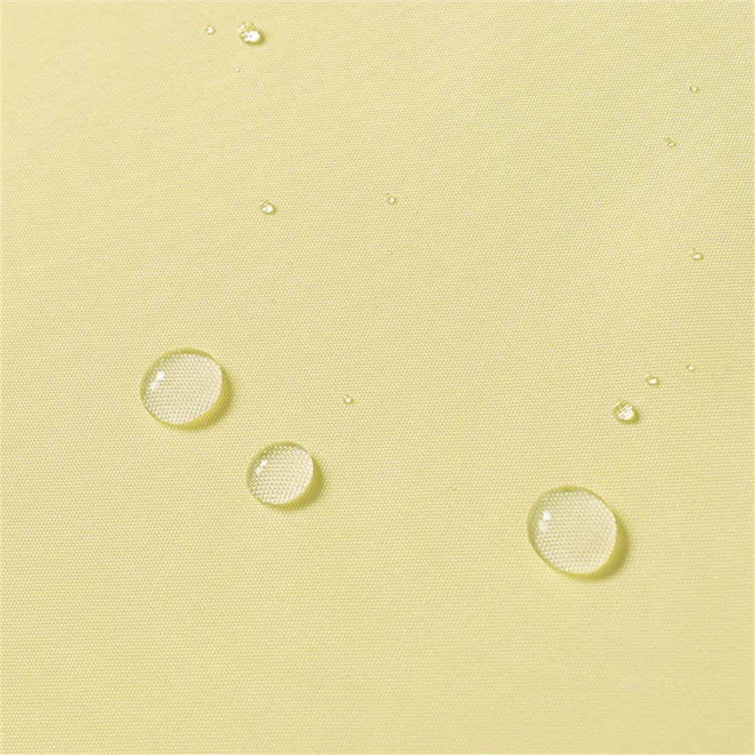 Lindong Podstawowa zasłona prysznicowa 240 x 200 cm, gruba tkanina, wodoszczelna, odporna na pleśń, żółta, 180 x 200 cm