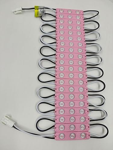 Miniatura 7 de Módulo LED de CA 110V verde 1.5W para letreros publicitarios de caja de luz de letras con cinta adhesiva trasera (paquete de 200 unidades)