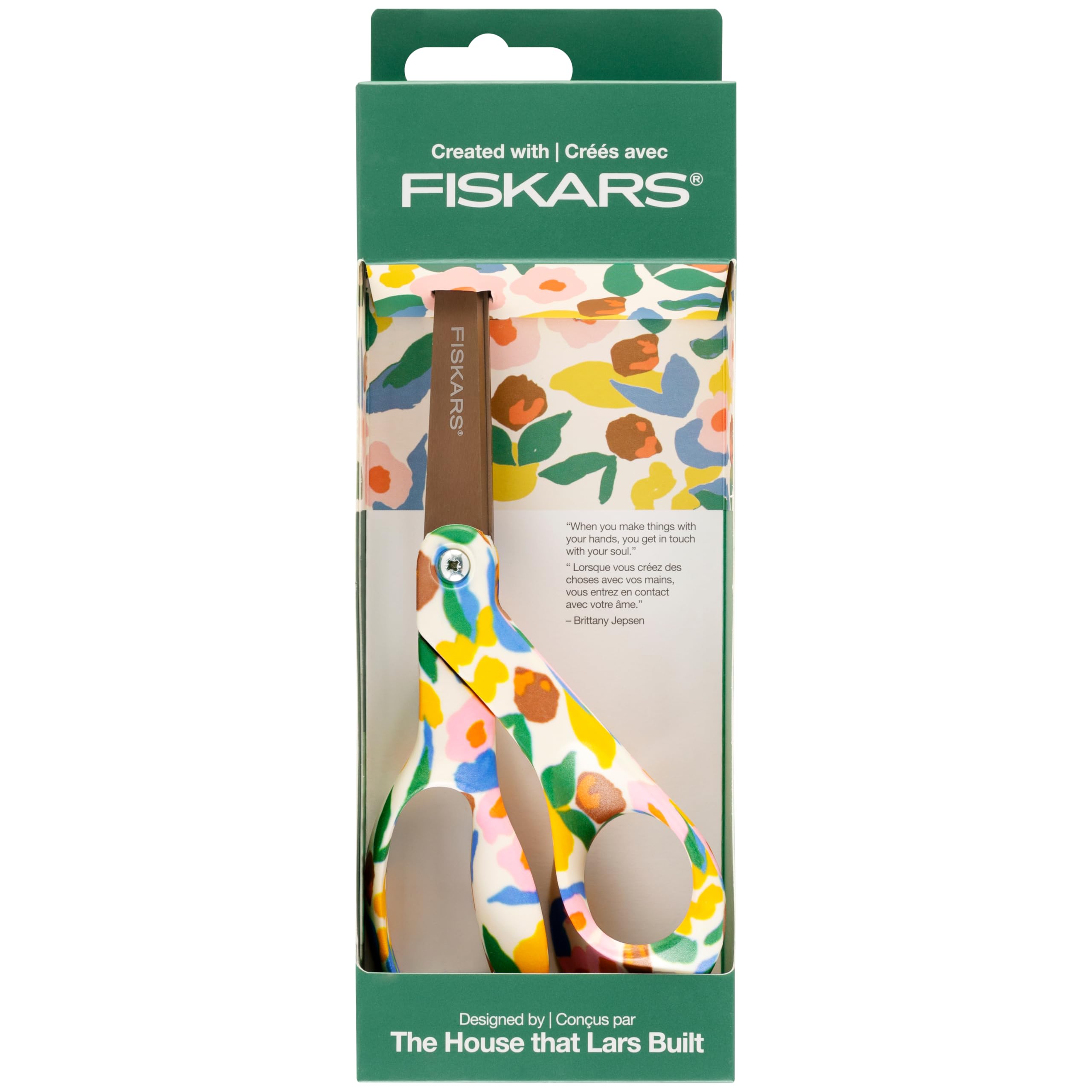 Fiskars Created with Fiskars Scissors, Playful Posies (8 in.)