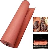 Butcher Paper for Smoking Meat, Food Grade Kraft Paper for Grill, Smoker, Fish Meat, Grill, Perfect Cooking of Juicy, 30.5 cm x 60ft 18M