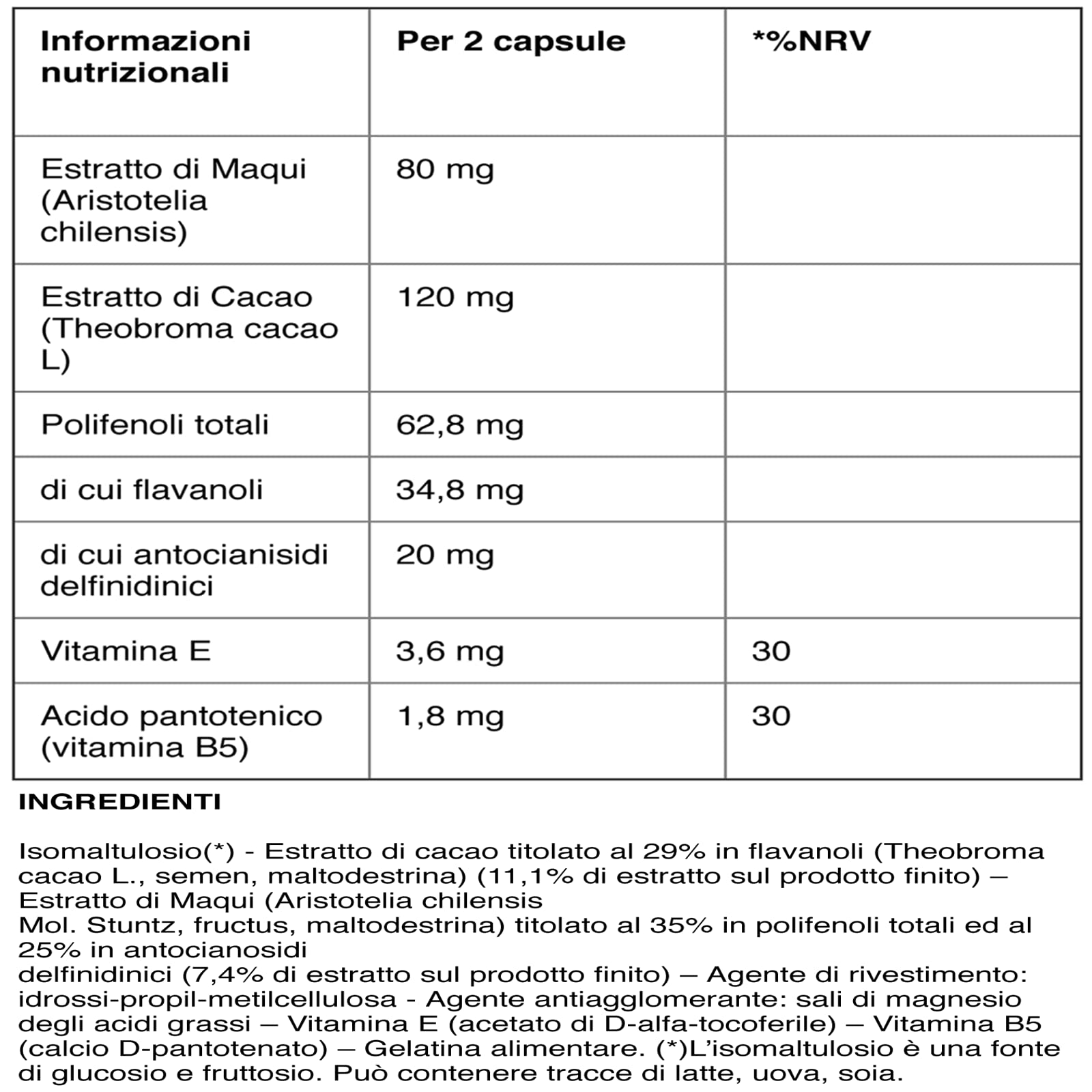 ENERVIT enerZONA POLIFENOLI RX 24/48/96capsule (96)