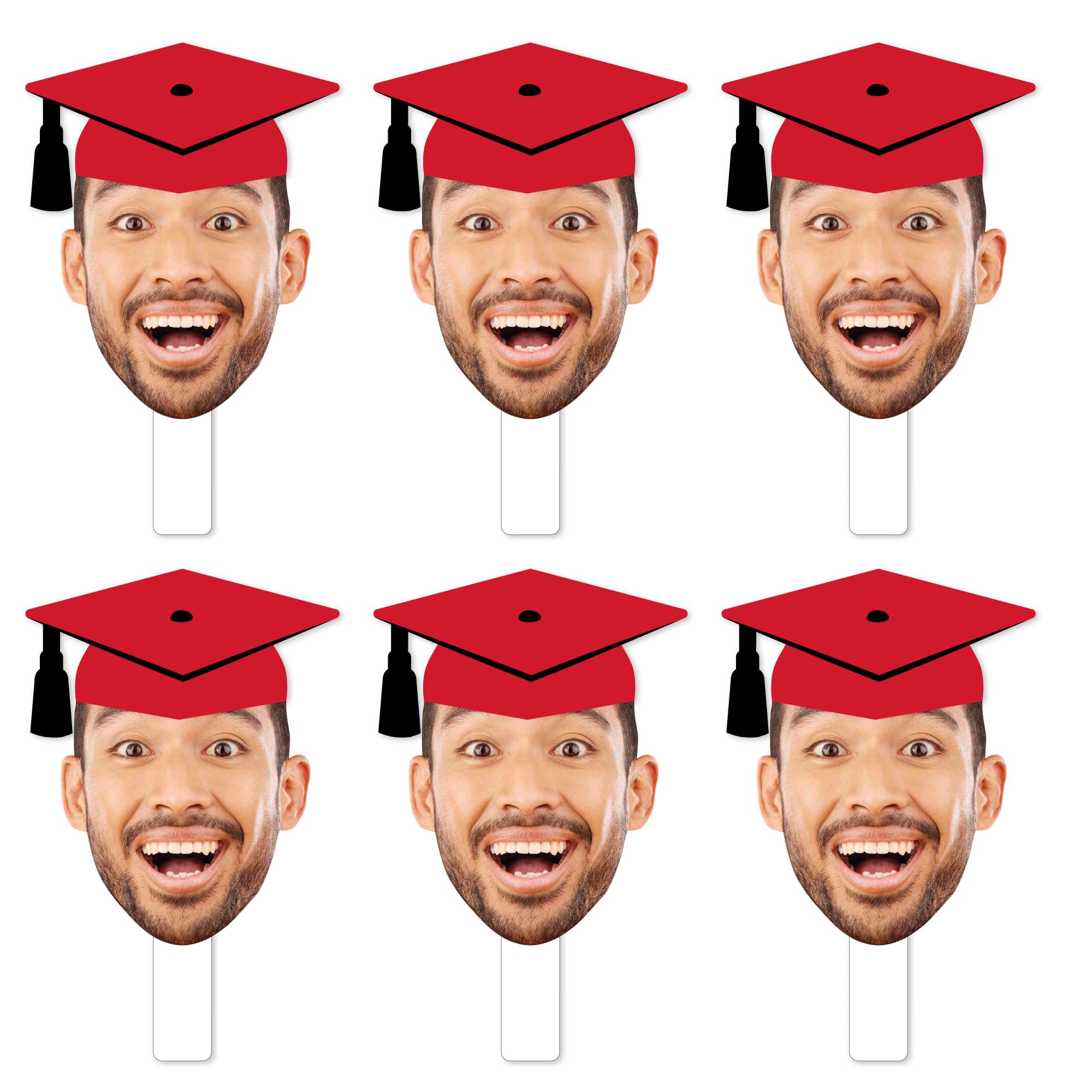 Big Dot of Happiness Fun Face Cutout Paddles