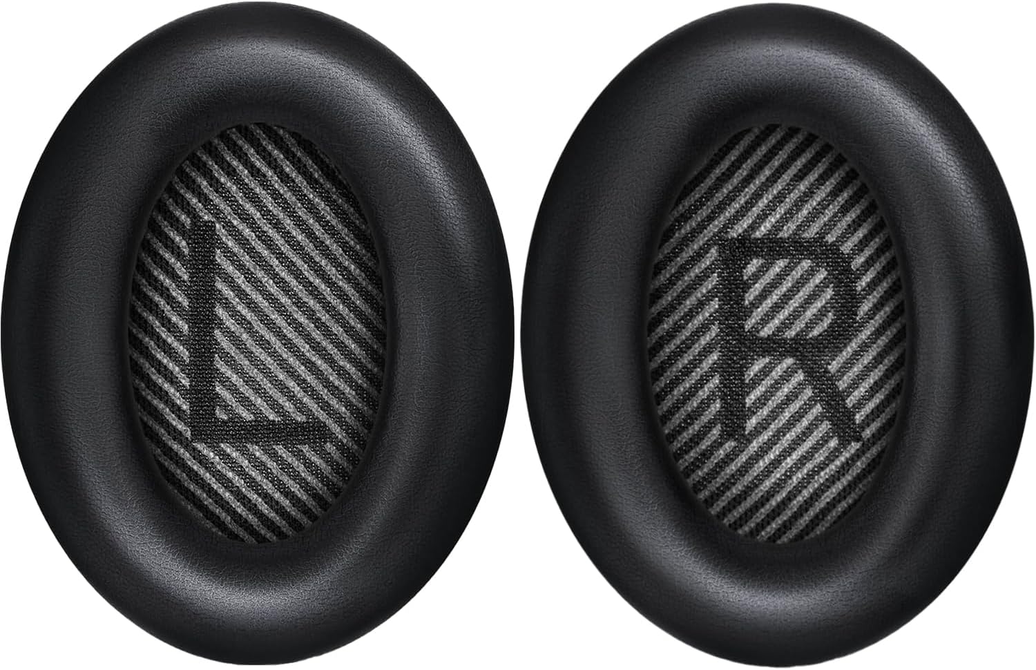 BINGLE Replacement Ear Pads for Bose Headphones QuietComfort 35 (QC35) & Quiet Comfort 35 II (QC35ii) Protein Leather Ear Cushions- Memory Foam- Added Thickness- Noise Isolation-Enhanced Comfort