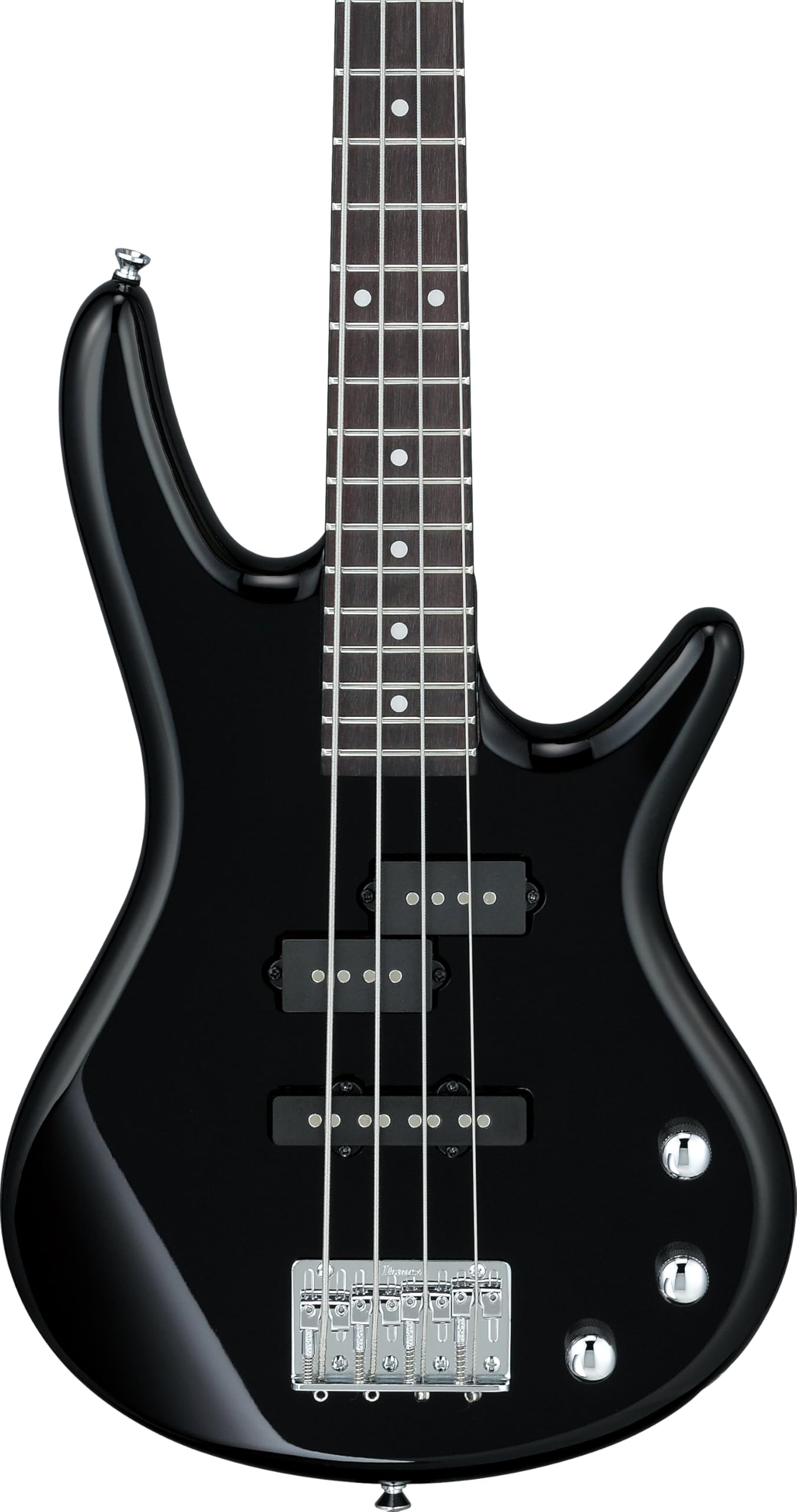 Ibáñez GSRM20GB-BK Micro Bajo eléctrico de 4 cuerdas Negro con el bolso