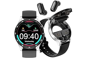 T92Pro Smart Watch 2 in 1 with Wireless Earphones