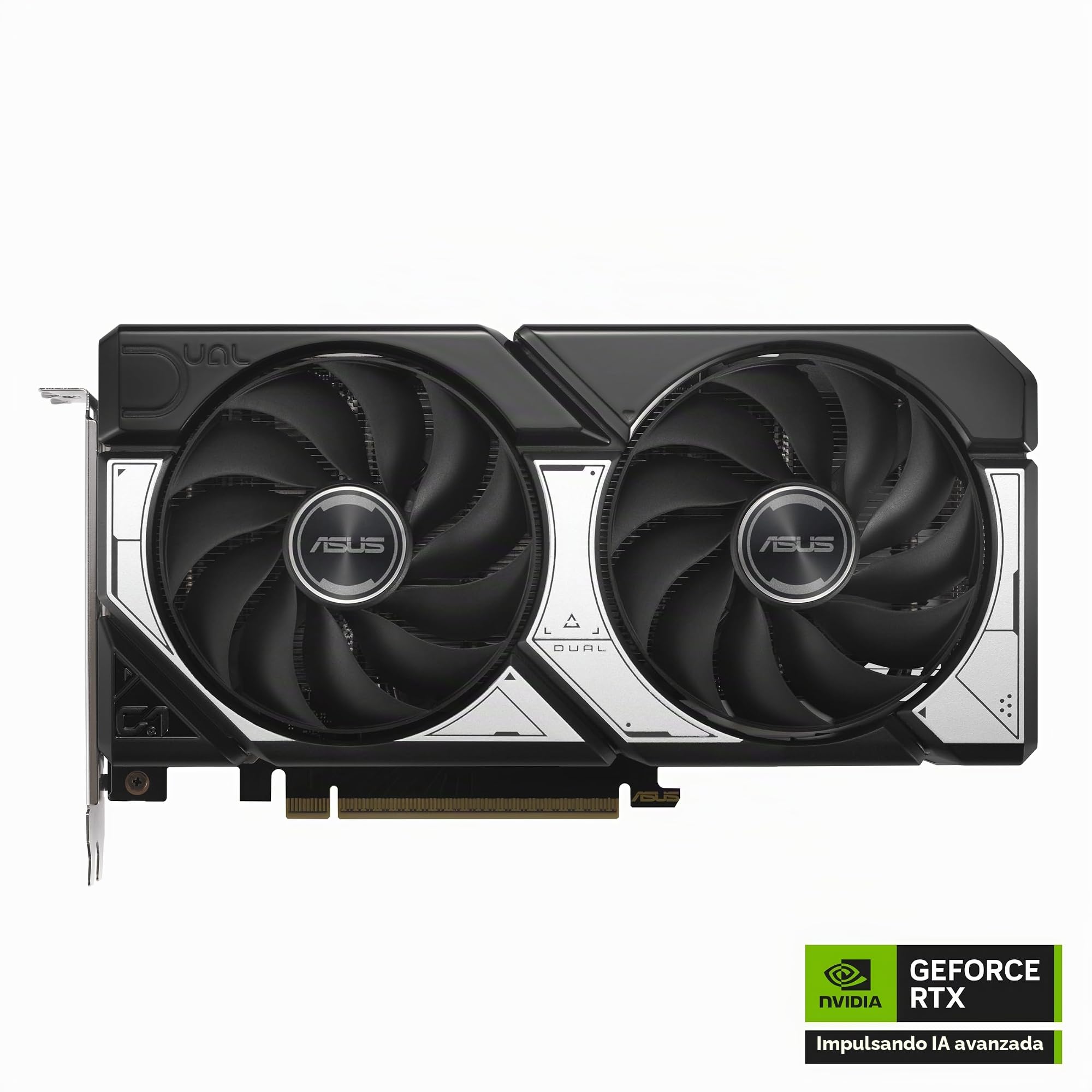 ASUS Dual GeForce RTX™ 5060 Ti 16GB GDDR7 OC Edition (PCIe 5.0, 16GB GDDR7, DLSS 4, HDMI 2.1b, DisplayPort 2.1b, diseño de Ranura de 2.5, Ventilador de tecnología axial, tecnología de 0dB y más)