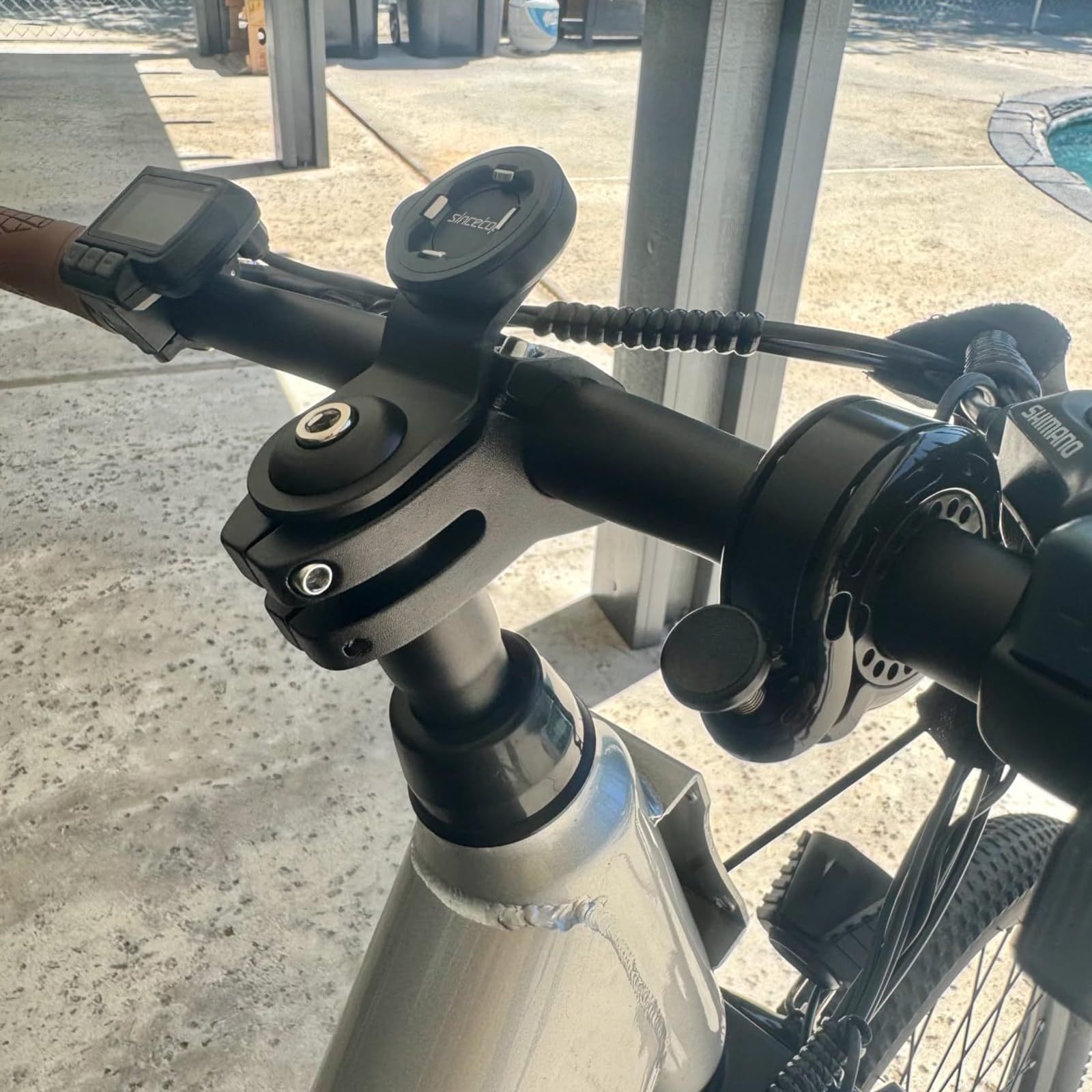 TRIWONDER Przedłużenie kierownicy rowerowej 150 mm, uchwyt widelca 22,2 mm / 25,4 mm, podwyższenie/podnoszenie kierownicy do MTB rower wyścigowy miejski i szosowy
