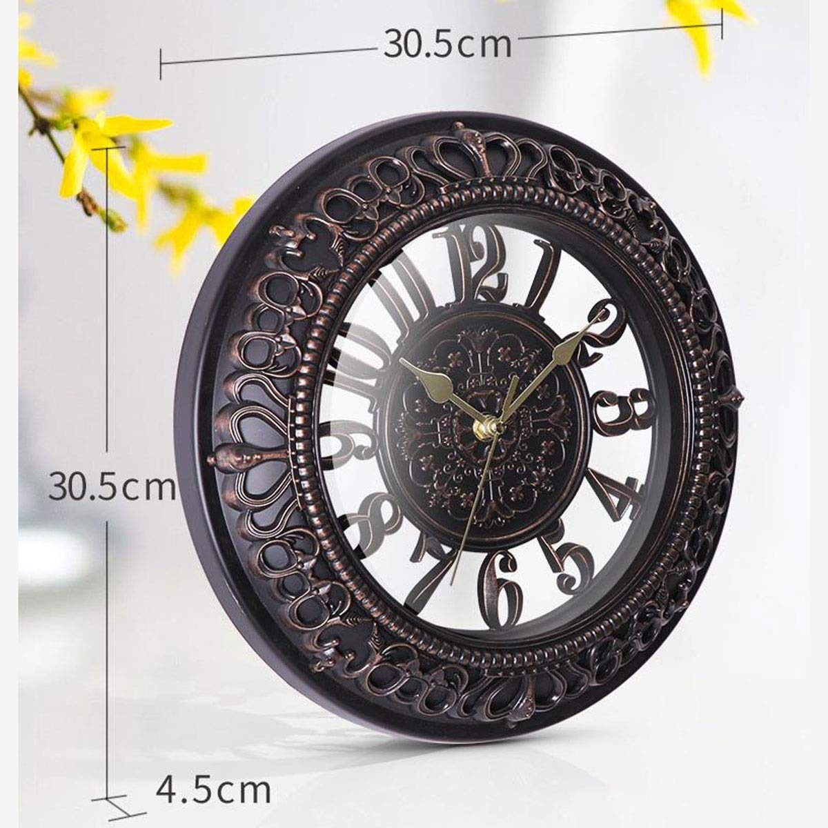 Reloj de Pared de 12 Pulgadas(Black)