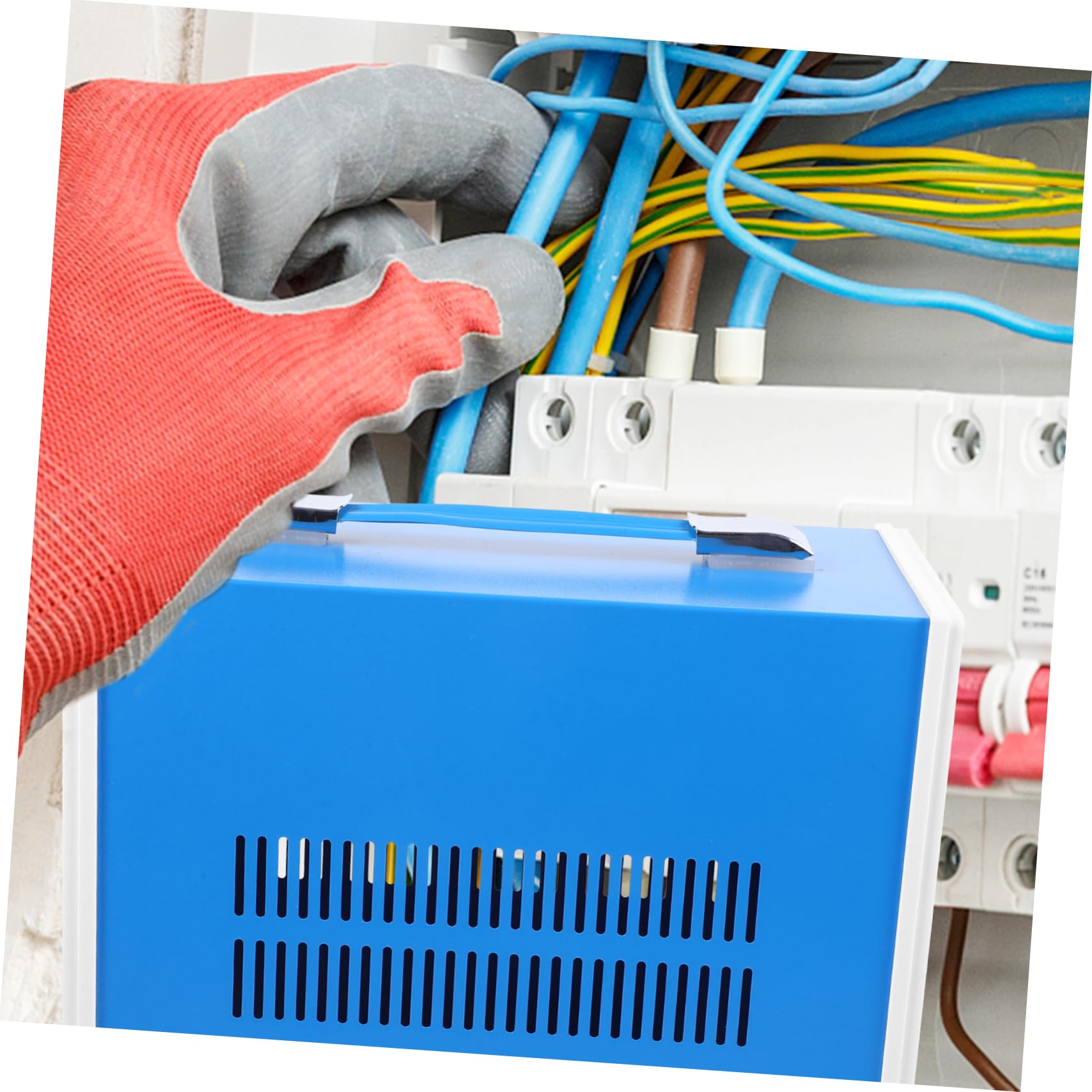 Mipcase Caja De Proyecto Eléctrica Carcasa Metálica y Disco Fijo Para Instalación Rápida, Resistente Al Calor Roturas, Adecuado Para Uso En Paredes Interiores y Exteriores