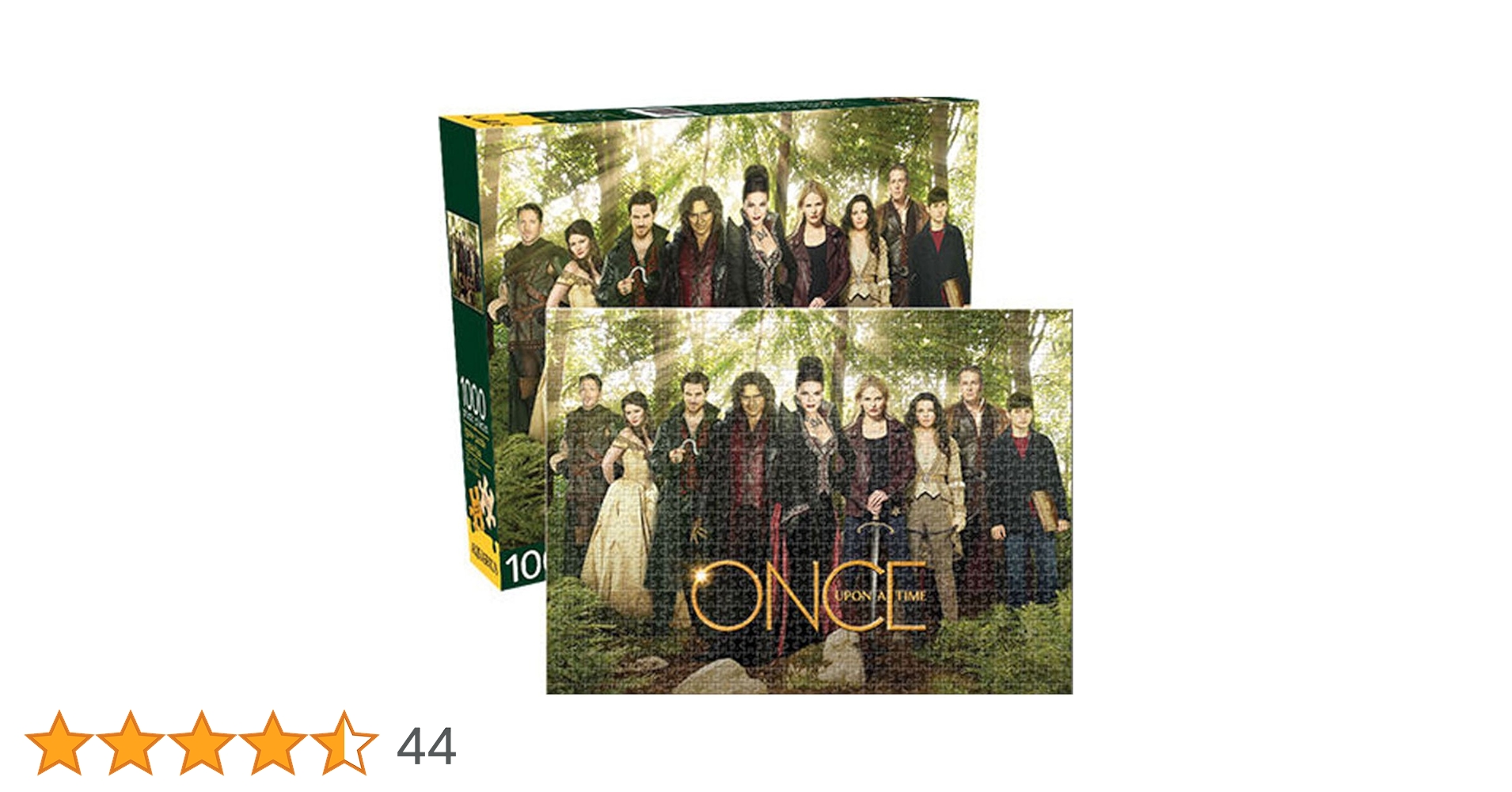 Once Upon a Time ジグソーパズル Aquarius Once Upon A Time Cast Puzzle, (1000-Piece), Jigsaw