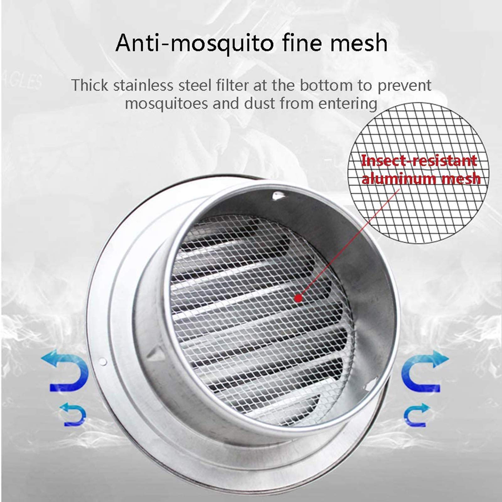 Amazon.co.jp: 換気フード304ステンレス鋼フードレンジフード煙排気管