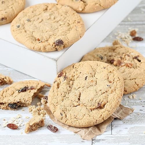 Miniatura 3 de Dulcet Gift Baskets Delicioso surtido de cajas de regalo de galletas con blanco y negro tradicional, galletas de espolvoreo, regalo de sabores