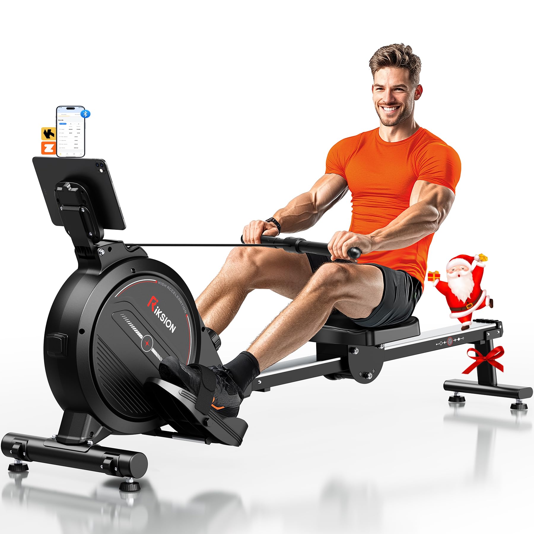 Rowing Machine Magnetic Foldable