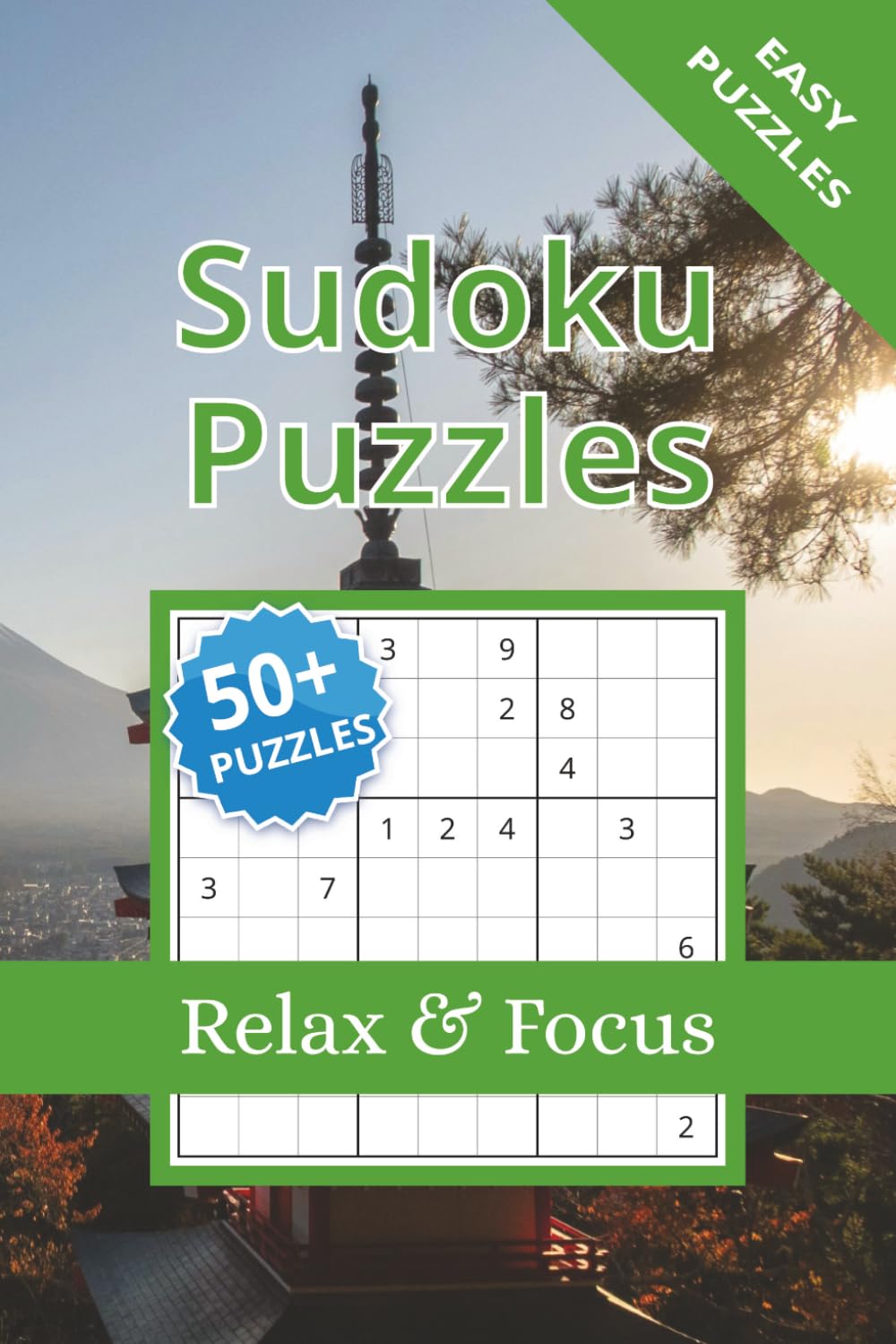 Sudoku Puzzle: Sudoku Puzzles | Help for Relaxation | 6x9 Inches, 111 Pages | 50+ Puzzles | Solutions Included