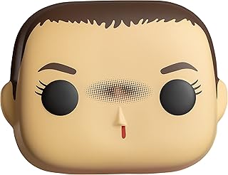 Disguise all ages Eleven Pop! Mask, Eleven Accessory, Stranger Things Inspired Half Masks for Funko Pop Mask Costume Accessory, As Shown, Regular fit Oversize look US