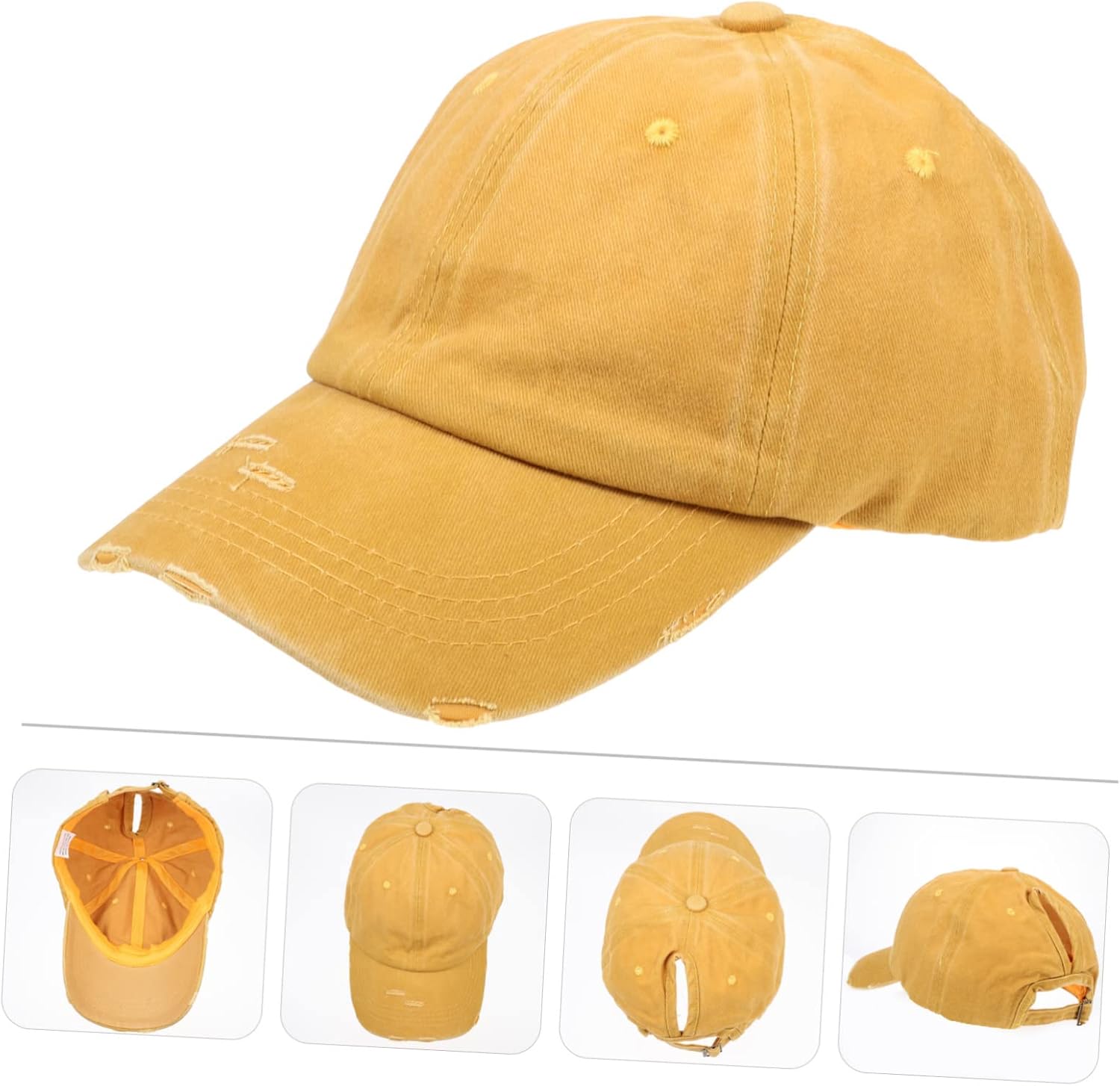 5pcs Breathable Baseball Cap for Women and Girls Stylish Outdoor Sun Hat for Sports Hiking Beach and Daily Wear