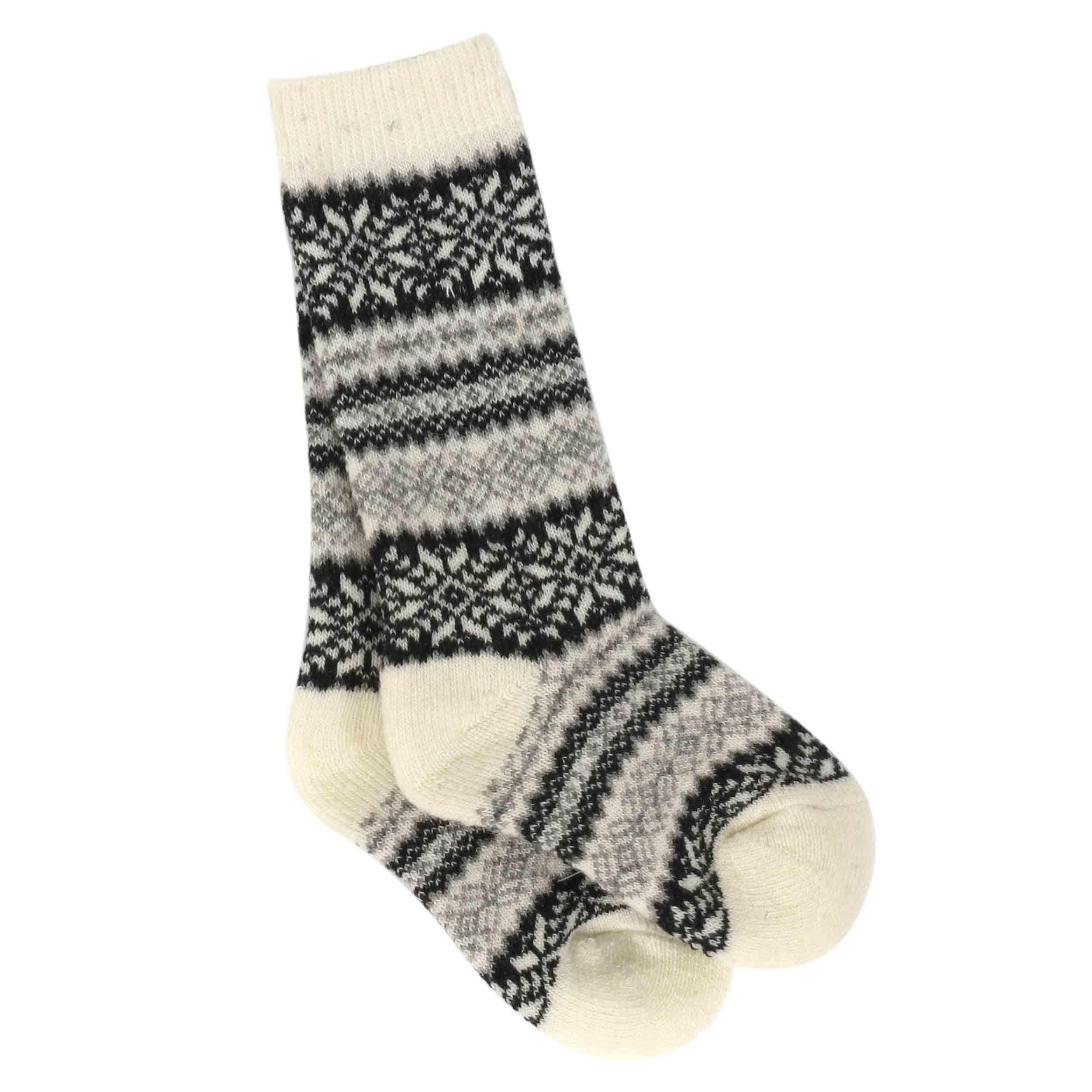 Icewear White Urður Nordic Socks For Kids (, 33-35)