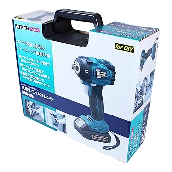 Amazon.co.jp: 新興製作所 充電式インパクトレンチ DCIW-1820 3