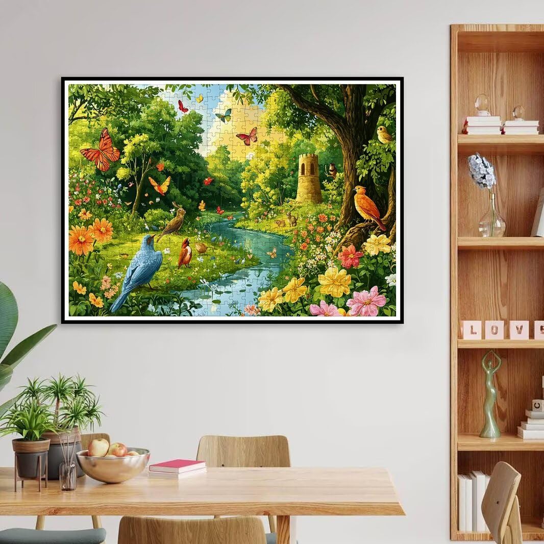 Puzzle dla dorosłych 1000, puzzle ogrodowe dla dorosłych -4832
