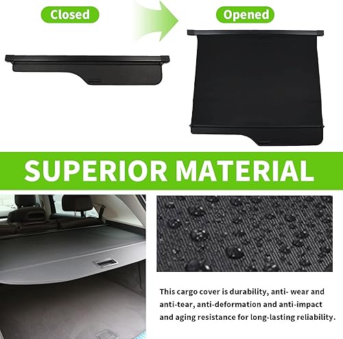 Miniatura 3 de Cubierta de carga para Land Rover Discovery 3 2005-2009 Cubierta de maletero para Discovery 4 2010 2011 2012 2013 2014 2015 2016 Cubierta de