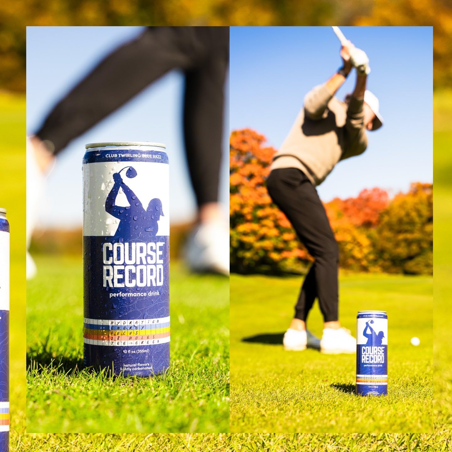 Functional Hydration Drink for Golfers – COURSE RECORD Variety Pack – Electrolytes, Calm Energy & Focus – Healthy Sports Drink – 12-Pack (12oz Cans) – Low Sugar, Low Caffeine - Image 6