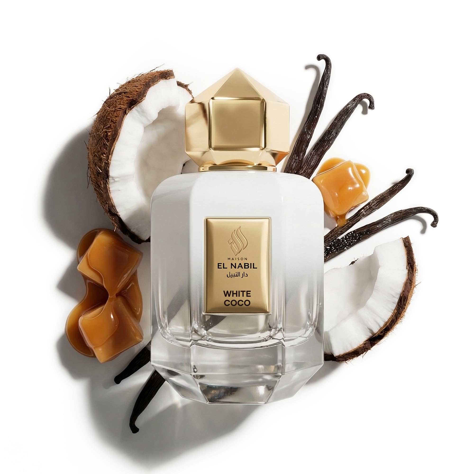 WHITE COCO - Eau de Parfum Dubai Donna - 65 ml - Fragranza Estiva, Fruttata, Esotica - Idea Regalo