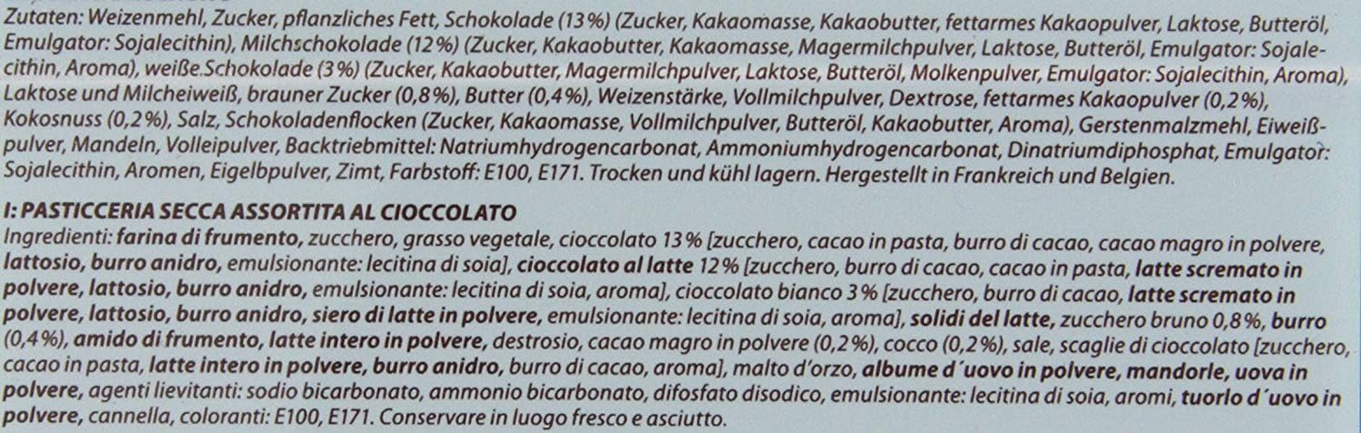 Delacre Czas na herbatę 1 kg - (Cena jednostkowa) - Wysyłanie szybko i schludnie - Delacre tea time 1 kg