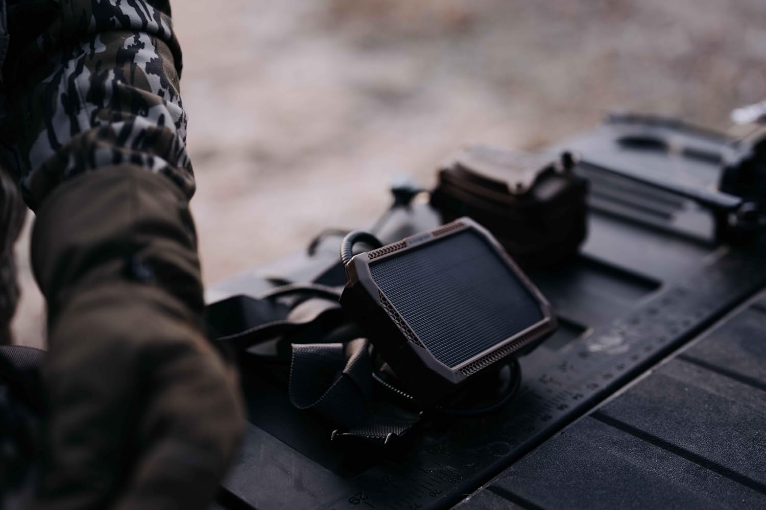 Muddy Solar Power Panel 5,000 Mah / 10ft. Insulated Metal Cable/USB Charging Port