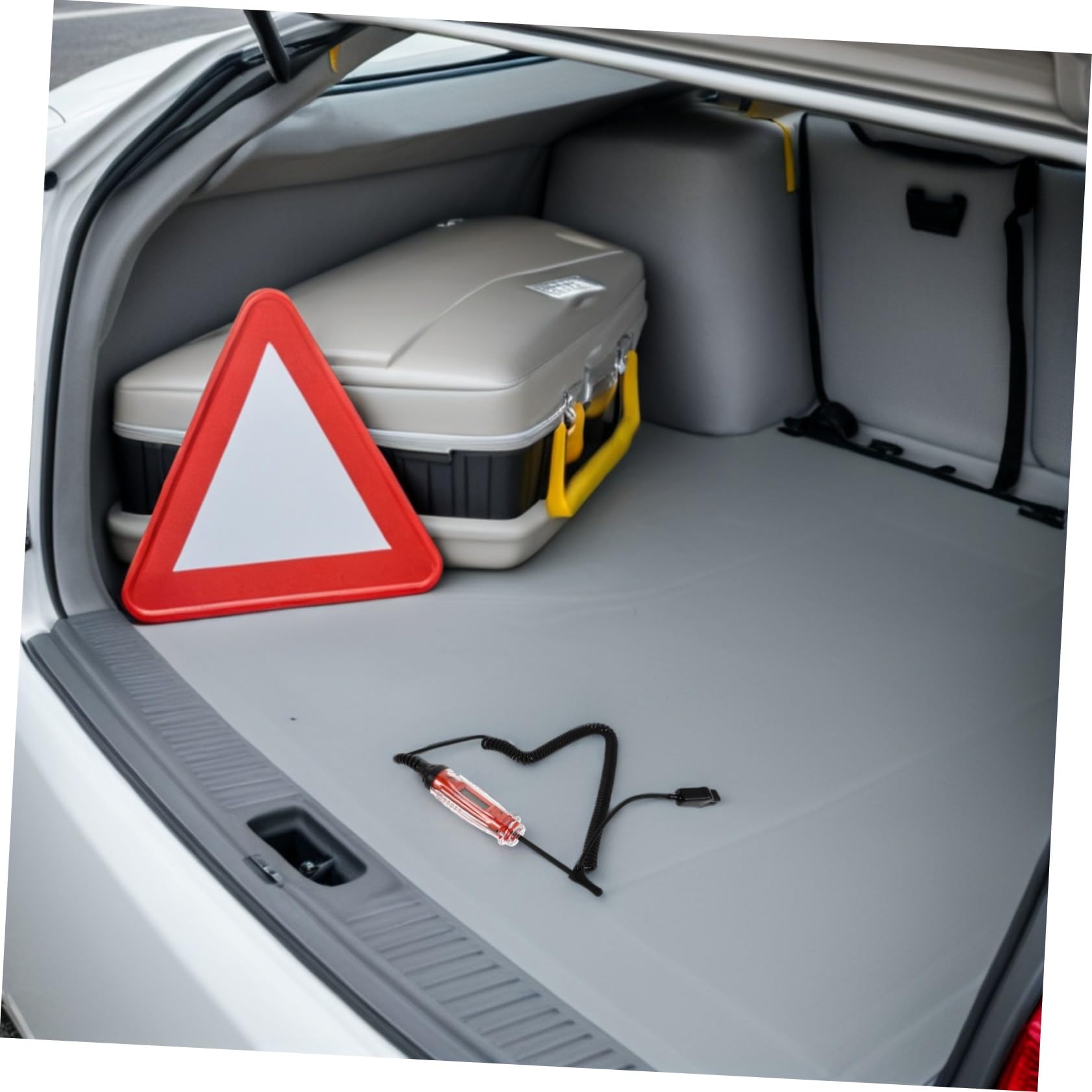Tester Digital de Automotriz con Pantalla LCD Portátil y Ergonómico para Medición de Voltaje y Continuidad Sistemas Eléctricos de Coches para Reparaciones Reducidos