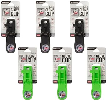 Chums 30061 Goliath Glove and Utility Clip, Thermoplastic, Large, Assorted