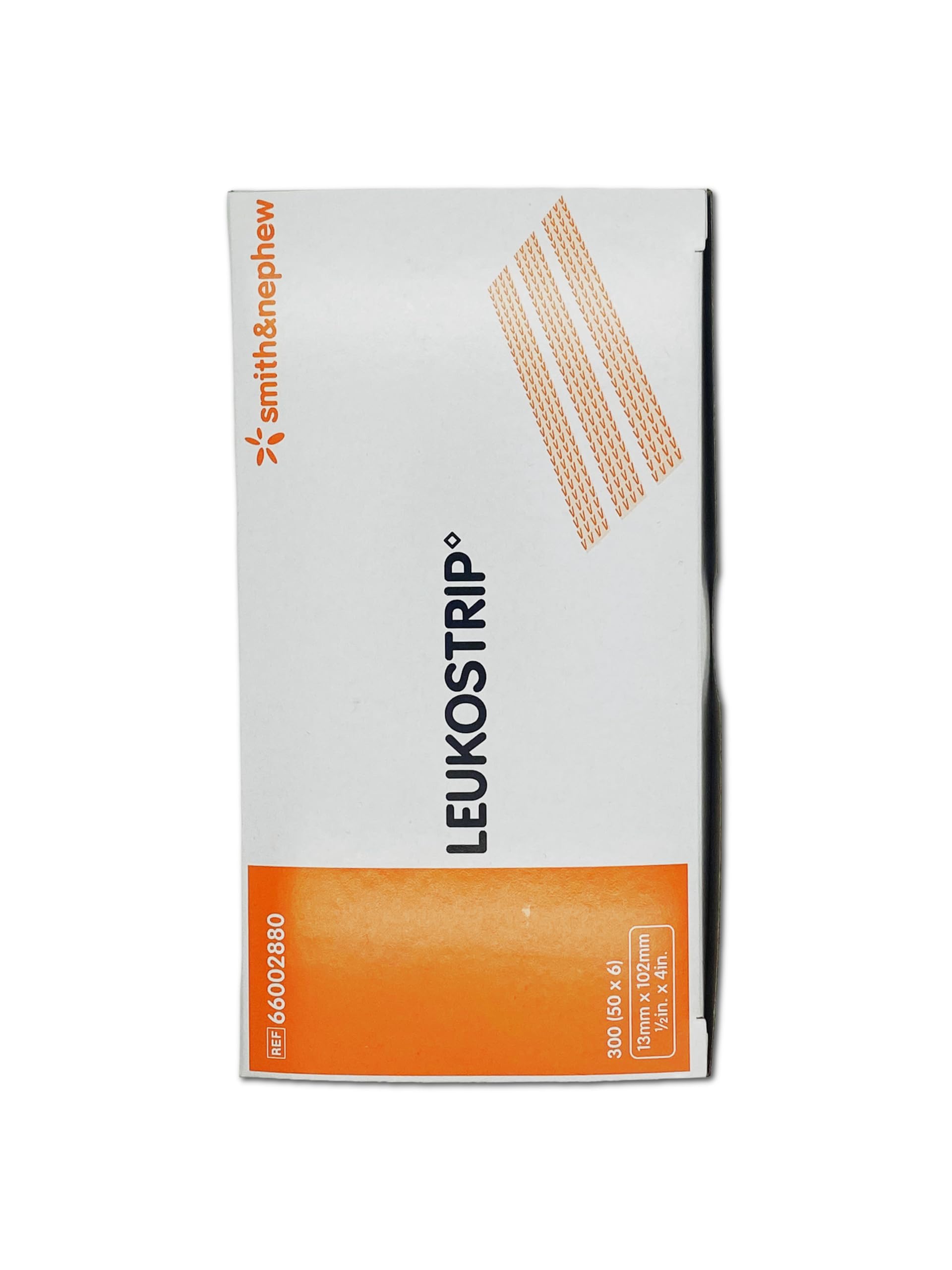 Leukostrip 13 x 102 mm (300 Unidades) – Tiras de Sutura Cutánea Estériles XL – Puntos de Aproximación Profesionales – Ideal para Cirugía y Postoperatorio – Alta Resistencia.