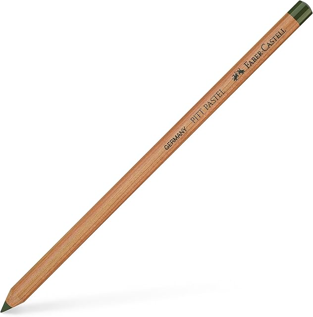 Faber-Castell PITT Pencil, Pastel, Chromium Green opaque 174, Single