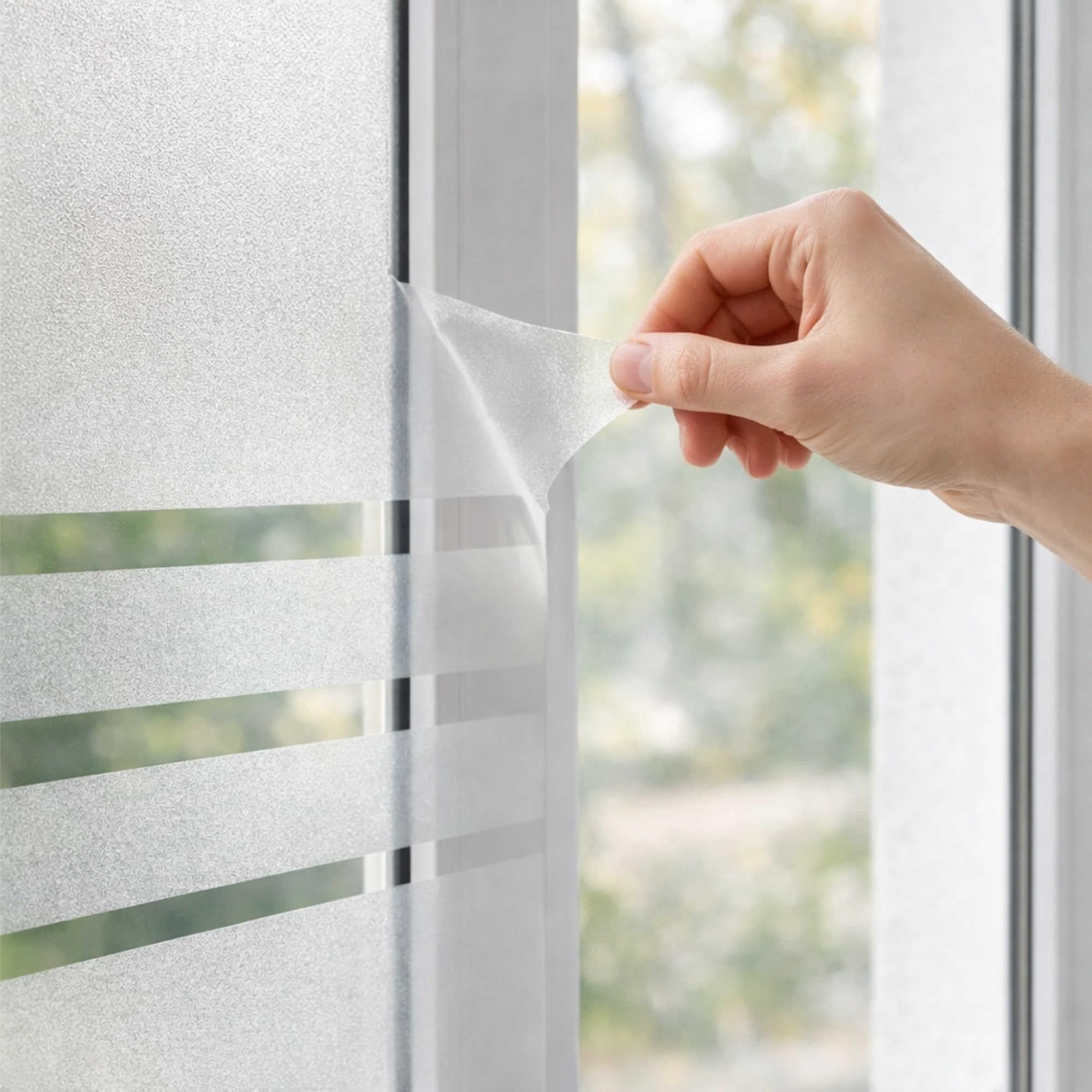 INDIGOS UG - Pellicola decorativa in vetro - giacinto d'uva - Protezione solare H50Line - Pellicola protettiva per finestre - per cucina, bagno e finestre, frangivista