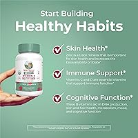 Vista 6 de MaryRuth Organics Multivitamínico para mujeres 14 Gomitas multivitamínicas para mujeres para apoyo inmunológico Salud de la piel Sin azúcar