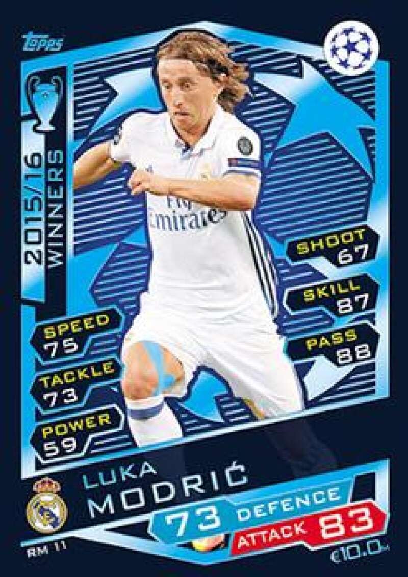 Amazon.com: 2016-17 Topps Match Attax UEFA Champions League #RM11