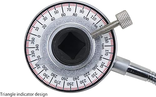 Miniatura 3 de Metro angular del ángulo del esfuerzo de torsión de la herramienta del indicador de esfuerzo de torsión con los grados magnéticos del ángulo del