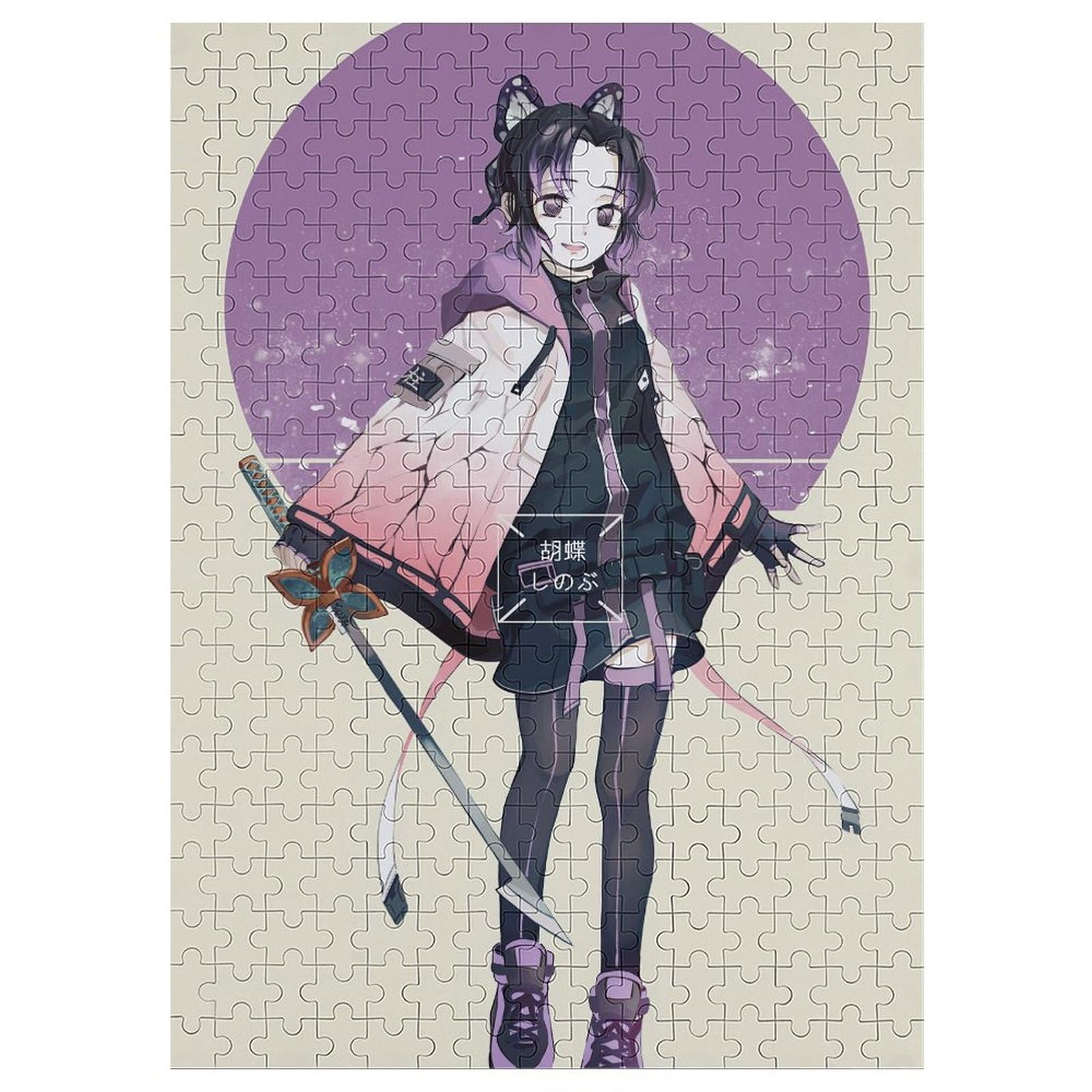 胡蝶画　約50x40cm Amazon.co.jp: 鬼滅の刃 胡蝶 しのぶ アニメ あにめ08x12inch(20x30cm