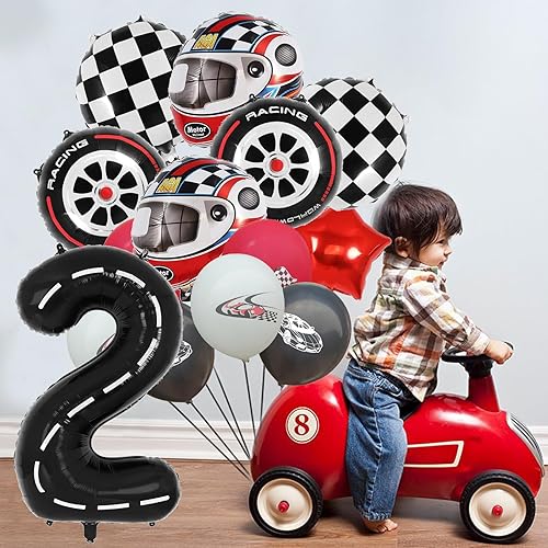 Miniatura 27 de Globos de vaca, decoraciones de cumpleaños con texto en inglés «Holy Cow Im Two», globos con estampado de vaca para niña, fiesta de segundo