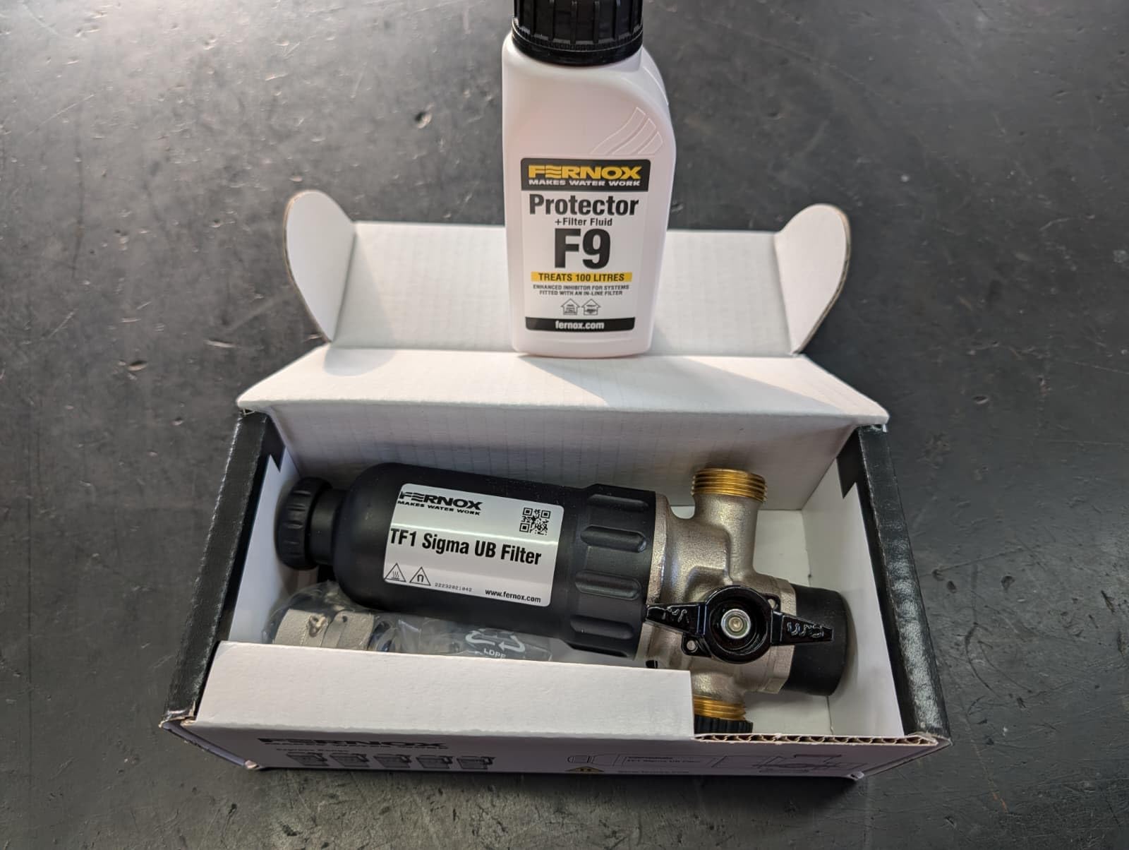 Defangatore TF1 Sigma UB Filter + F9 Protector e filter fluid